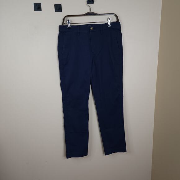 J. Crew High-rise girlfriend chino pant in Blue Size 4 - Picture 1 of 11